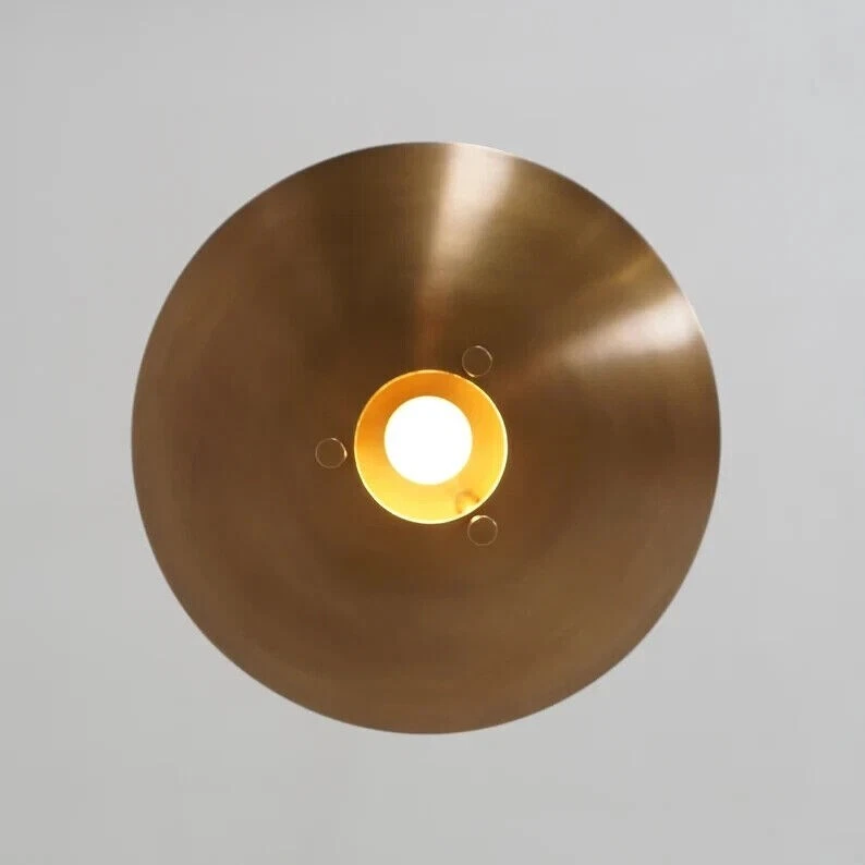 Luminária de teto Sputnik italiana moderna meados do século 1950 2 luminárias pendentes - Imagem 2 de 4