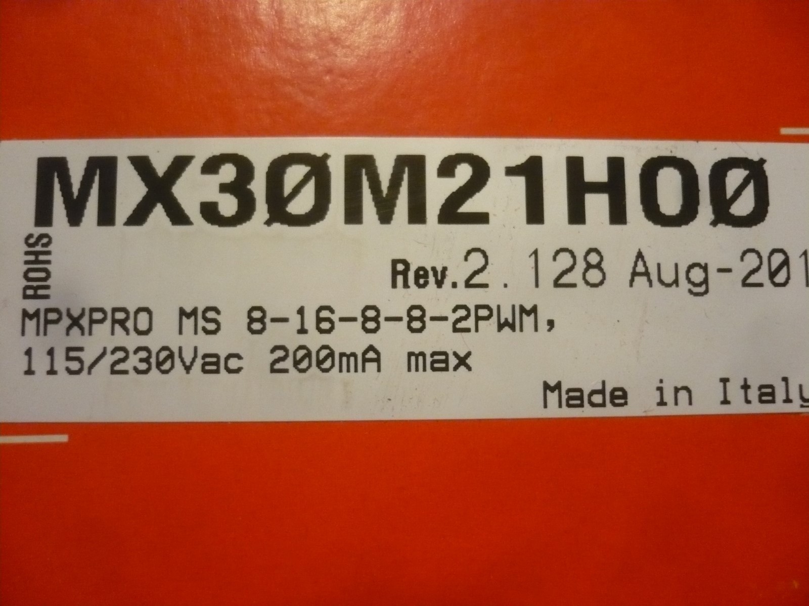 New Carel MX30M21H00 MXPRO Controller