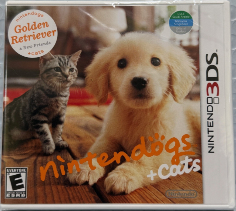 Nintendogs + Cats Golden Retriever & New Friends - Nintendo 3DS