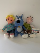 DISNEY STORE DOUG, PATTI, PORKCHOP SET OF 3 BEAN BAG PLUSH-MINT 8-9  