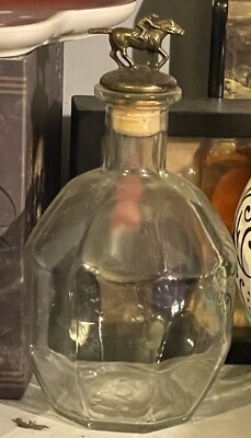 Blanton's Bourbon Horse and Jockey Stopper ''N'' with Bottle Sterilized