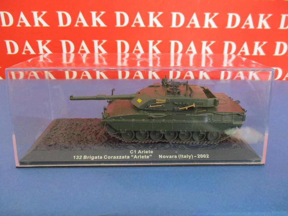 Die cast 1/72 Modellino Carro Armato Tank C1 Ariete 132 Brigata Corazzata Ariete - Immagine 4 di 4