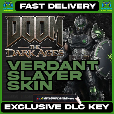 DOOM: THE DARK AGES VERDANT SLAYER SKIN  - TWITCH DROPS - FAST - - ARMOUR