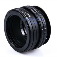 Adjustable Helicoid Macro Tube Adapter for Olympus OM Lens To Micro 4/3 M4/3