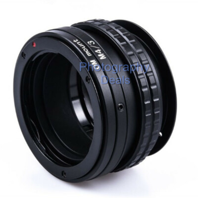 Adjustable Helicoid Macro Tube Adapter for Olympus OM Lens To Micro M4/3 Camera