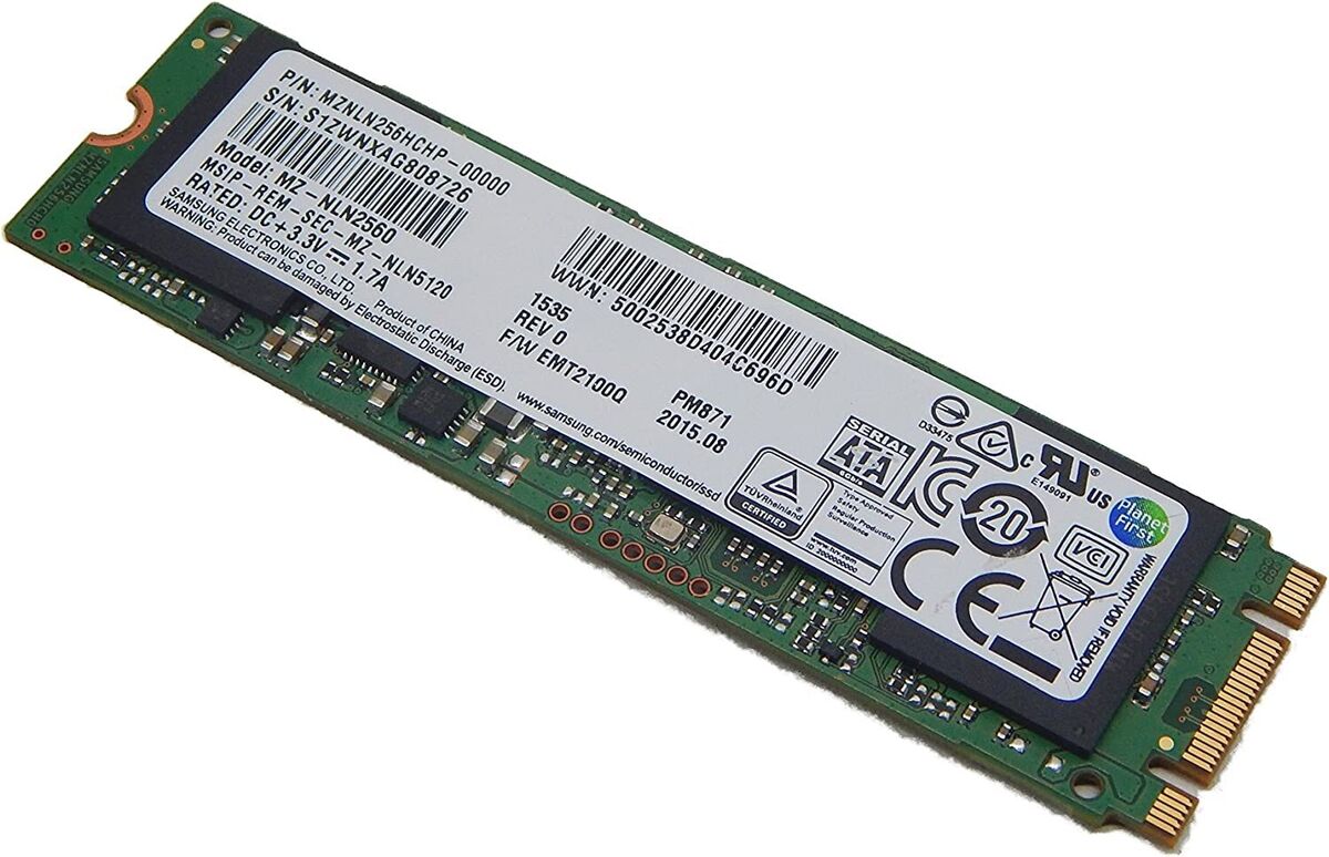 NVMe 256GB 4枚セット MZVLQ256HAJD Samsung SSD 256GB PM991 M.2 2242