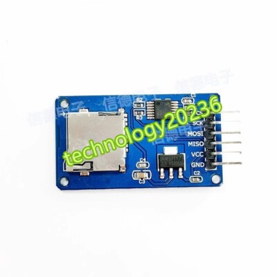 5PC NEU Micro SD card module/Mini TF card read/write /SPI interface #YT
