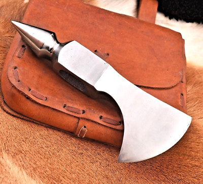 CUSTOM MADE CARBON STEEL AXE HEAD / HATCHET VIKING TOMAHAWK THROWING 633