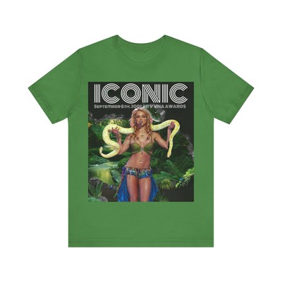 ICONIC Mtv Vmas 2001 Britney Spears Snake moment Slave for U Unisex Jersey Tee