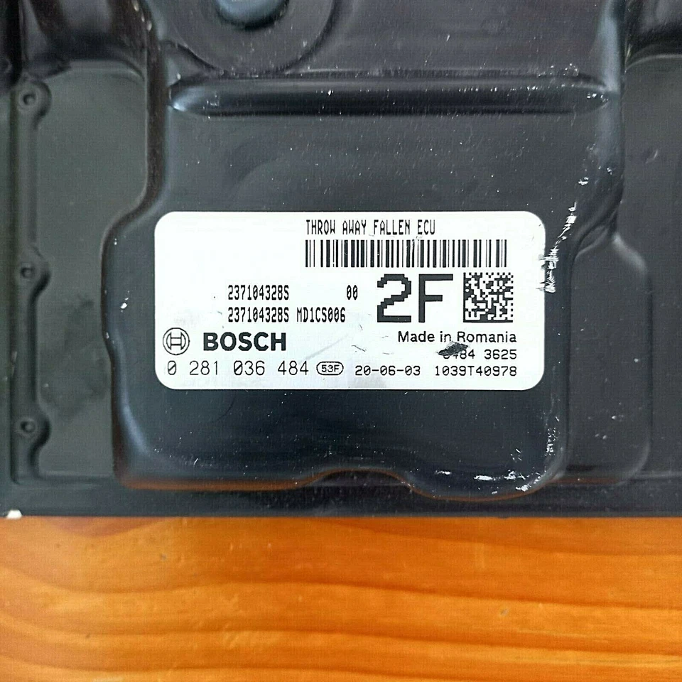 CALCULATEUR RENAULT KADJAR 1.5 DCI  2020 BOSCH MD1CS006 0281036428 / 237104328S - Immagine 2 di 2