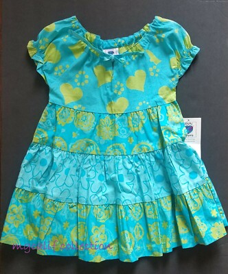 Young Colors Toddler Girls Spring Summer 100% Cotton Batik Dress Size 2 NWT