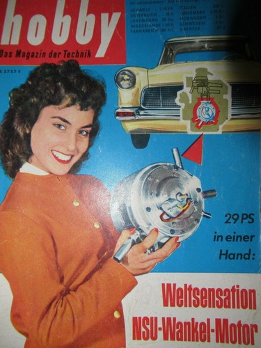 hobby 2 / 60 1960, Ford Taunus 12m, Mauser Auto, NSU Wankel Motor, Tipsy Nipper