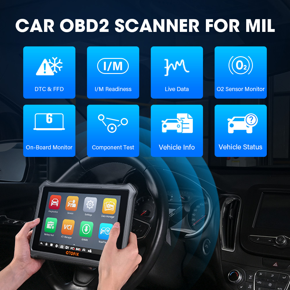 OTOFIX D1 PROS D1 MAX Bi-Directional Full System Diagnostic Scanner Key Coding