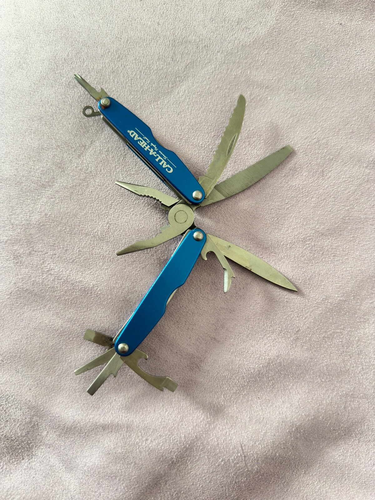 Multiherramienta Leatherman Squirt S4. Azul.