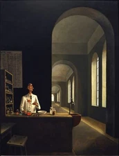 Franz Sedlacek The Chemist 1932 17"x 22" Archival Art Print