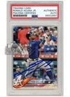 Ronald Acuna Jr 2018 Topps Series Two Autograph Rookie 698 PSA/DNA (Light Smear)