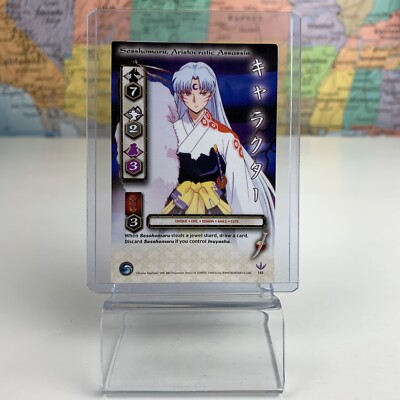 rare inuyasha cards TCG MIDORIKO CREATOR of the SHIKON JEWEL foil promo card  redrum comics InuYasha TCG Card Game Anime
