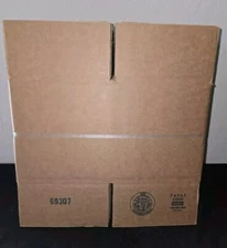 Pack Of 15 7x7x7 Uline Heavy Duty Cardboard Shipping Boxes.