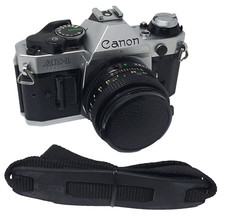 Canon AE-1 Program 35mm SLR Film Camera with 50mm 1:1.8 Lens