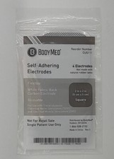 BodyMed AUTOADESIVO 4 ELETTRODI 2”x2” in ogni confezione RIUTILIZZABILE PER DECINE unità