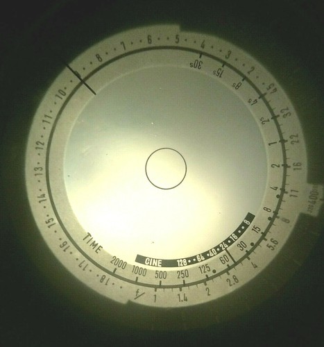 VINTAGE FILM CINEMA LIGHT METER, MINOLTA AUTO-SPOT 1* MITCHELL ARRI ZEISS BALTAR - Picture 10 of 12