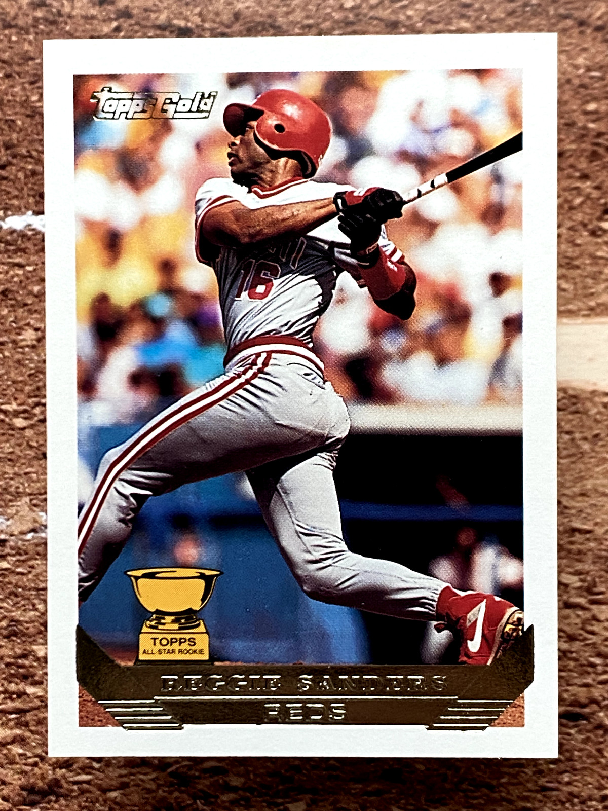 1993 Topps Gold Reggie Sanders #83