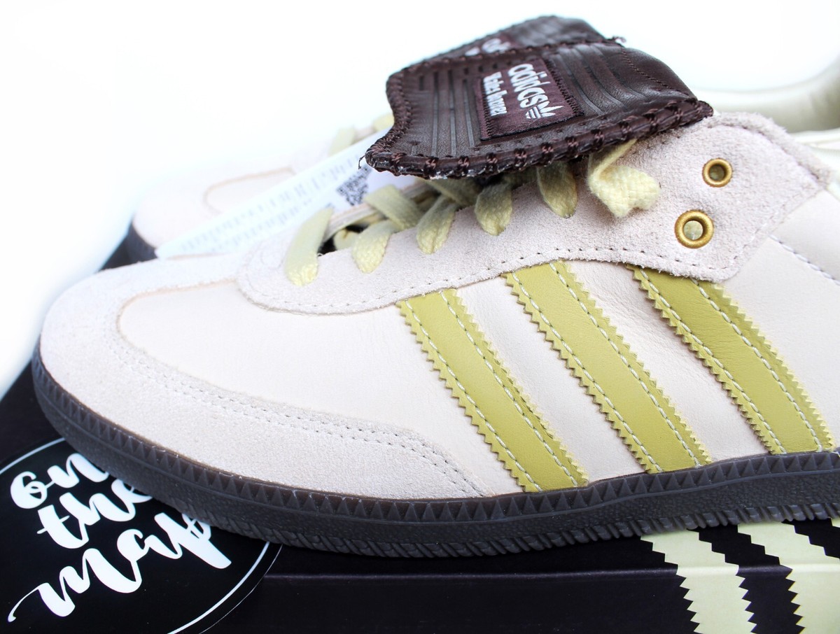 Adidas Samba x Wales Bonner Ecru Beige Yellow Suede UK 8.5 9 12 US