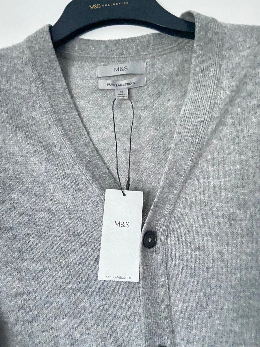 M&s mens deals lambswool cardigans