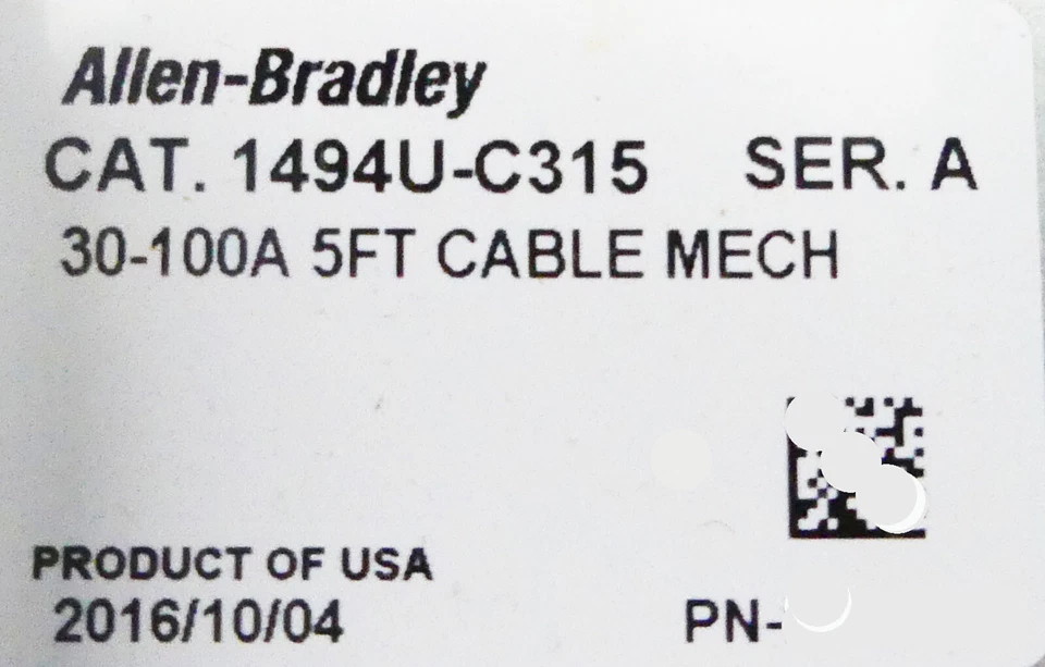 ALLEN-BRADLEY 1494U-C315 Kabel Mechanismus für Lasttrennschalter Ser.:A -neu/OVP - Bild 4 von 4