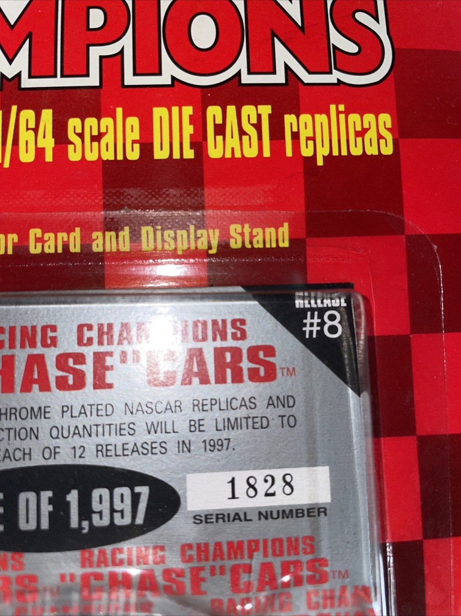 超激レア 1997年両面両袖マルチ デイルアーンハルト USA製CHASE XL 1997 RACING CHAMPIONS CHASE CARS 1 OF 1997 #1828 BellSouth #42