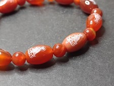 Reddish Buddha Bead Bracelet