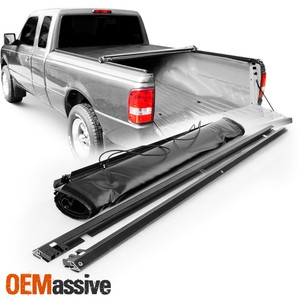 Tonneau Cover For 1993 2011 Ford Ranger 6 Ft 72 Inch Bed Flareside Soft Roll Up Ebay