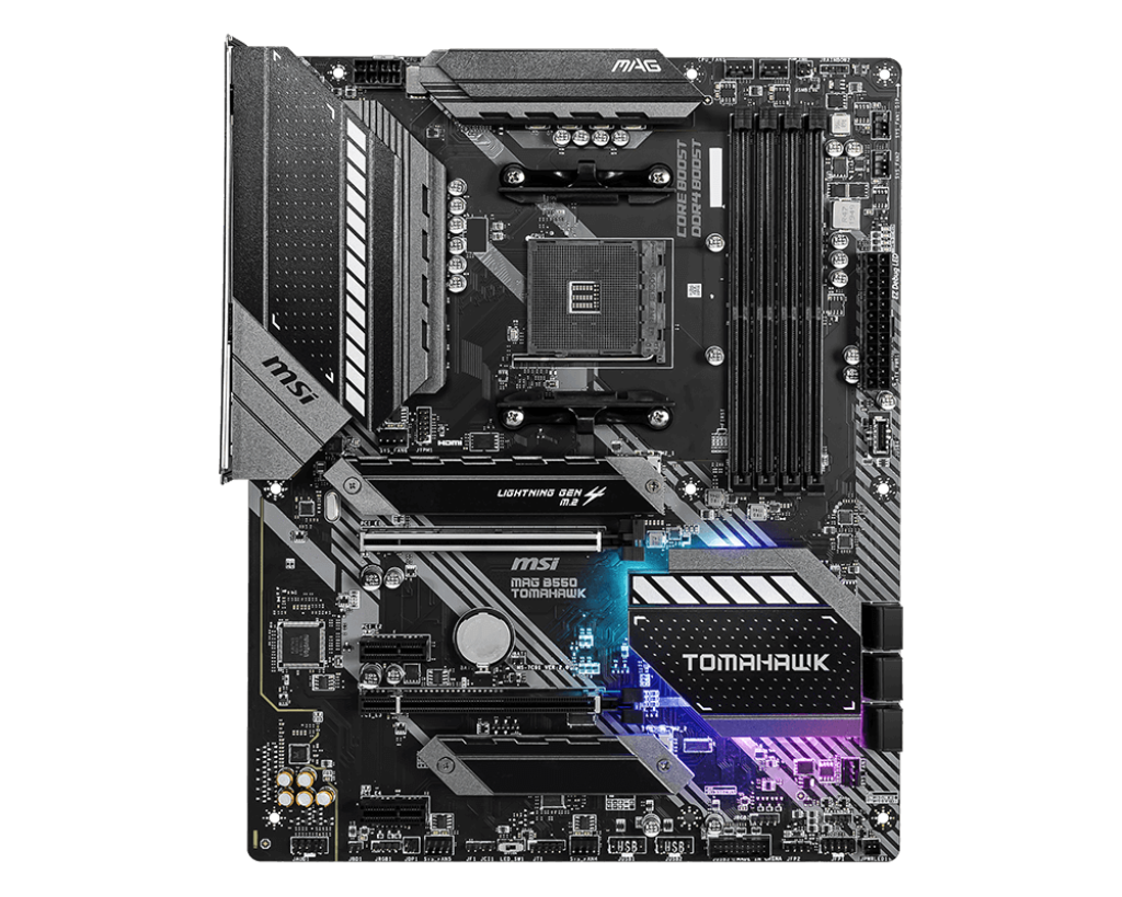 MSI B550 TOMAHAWK マザーボード MSI MAG B550 TOMAHAWK AMD AM4 DDR4 CF M.2 USB 3.2 Gen 2 HDMI ATX