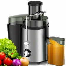800W Electric Juicer Fruit Vegetable Blender Juice Extractor Citrus Machine New