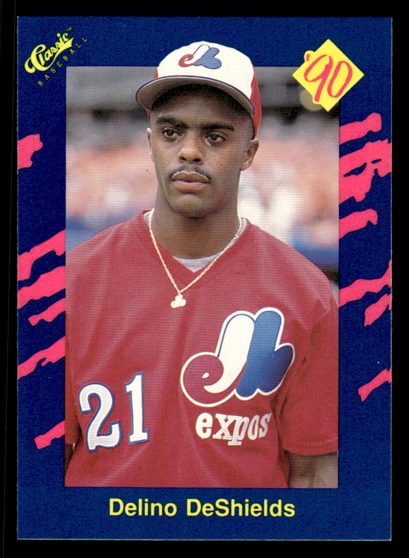 Delino Deshields 1990 Classic Blue #55   Montreal Expos