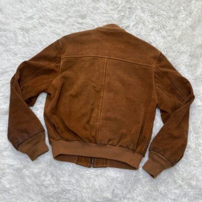 ジャケット・アウター 80s Schott suede leather bomber jkt Vintage 80s Schott Type Air Force Flight Leather Jacket - Etsy