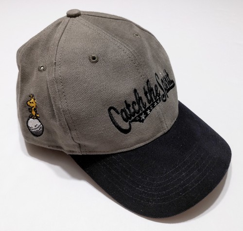 Vintage ASHWORTH Catch the Spirit USGA Golf Woodstock Peanuts Hat Cap Brown - Picture 5 of 10