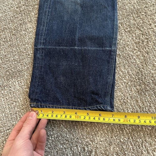 Vintage 1960’s Levis Big E 503BXX Selvedge Denim Jeans 26” Waist Hidden Rivets - Picture 10 of 21