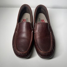 Vintage SAS Tripod Comfort Loafers Size 7M Made In USA Brown