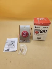 991E-PTD 32D RUTHERFORD CONTROLS RCI PUSHBUTTON Pneumatic Time Delay EXIT Button