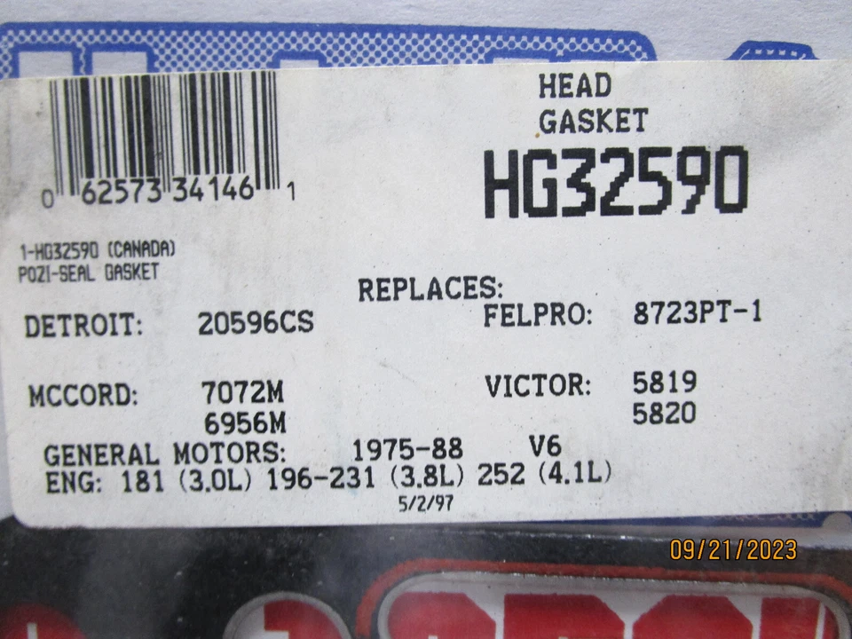 ROL HG32590 Engine Cylinder Head Gasket Foto 3 de 4