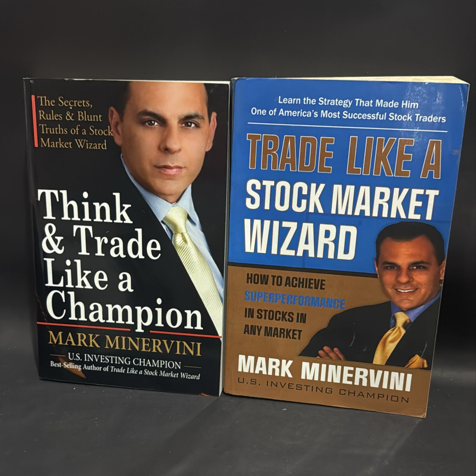 Trade Like a Stock Market Wizard + Think and Trade Like a Champion by Mark Miner