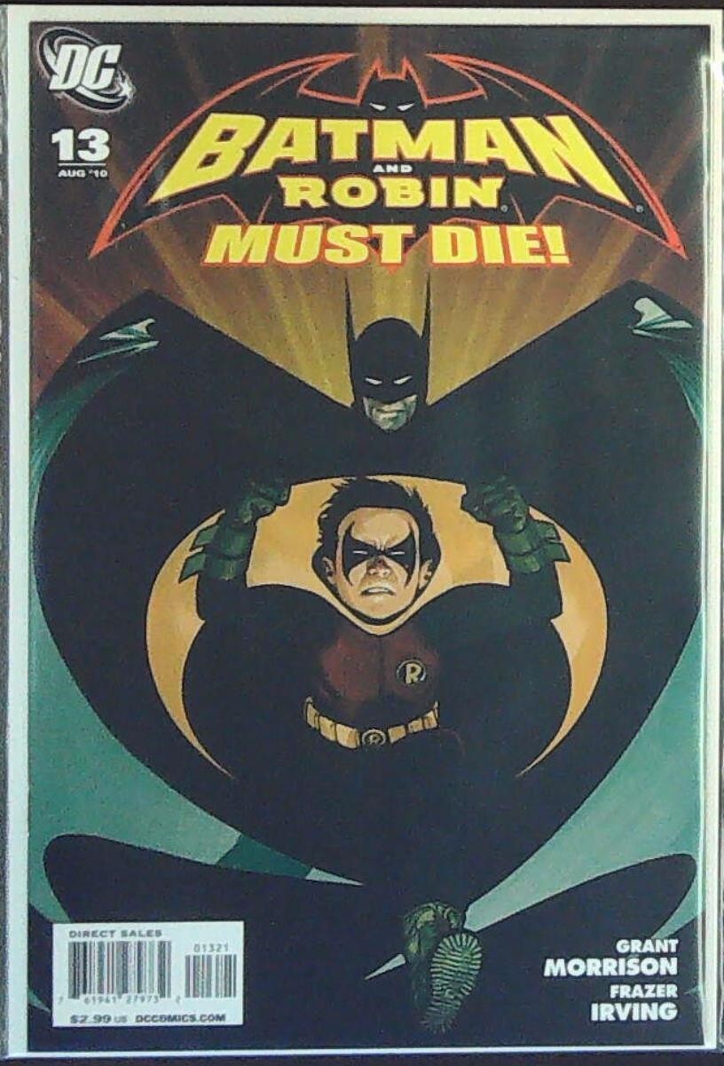 BATMAN & ROBIN (2009) #13 - 1:25 Variant Frazier Irving - NM - Back Issue