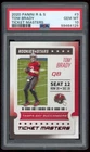 2020 Panini Rookies & Stars Tom Brady PSA 10 Ticket Masters #3 GEM MINT Insert