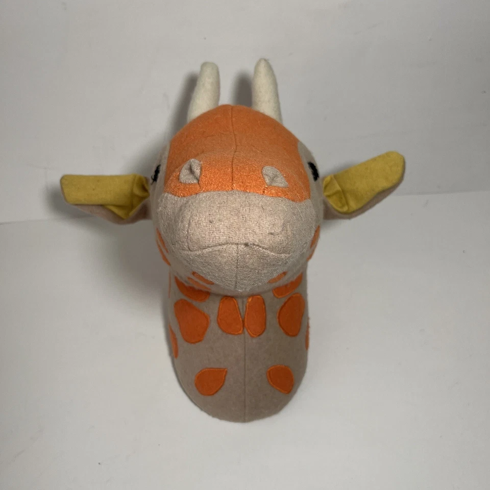 Pillowfort жираф голова 3D настенное крепление вися мягкая игрушка плюшевый - Изображение 3 из 4