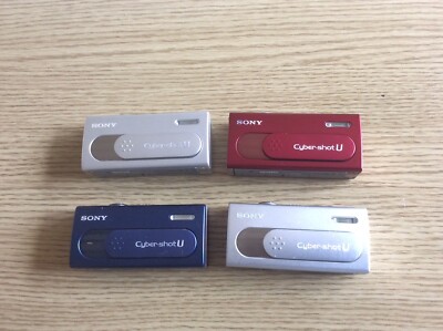 Sony Cyber-shot DSC-U40 2.0MP Digital Camera - Silver for sale
