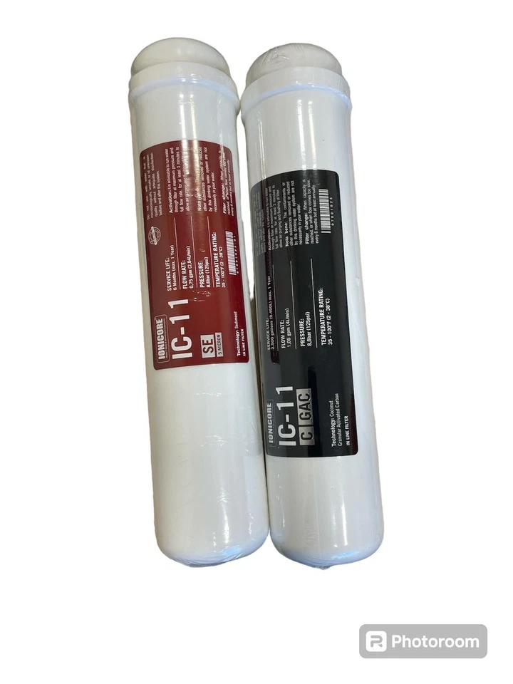 FILTRI kit di ricambio OSMOSI Inversa depuratore Filtro acqua osmosi 2 pezzi t33