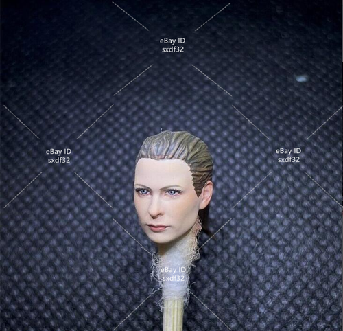1:18 Head Sculpt Rebecca Ferguson Agent Carved For 3.75" Female Figure Body Toys - Picture 3 of 3