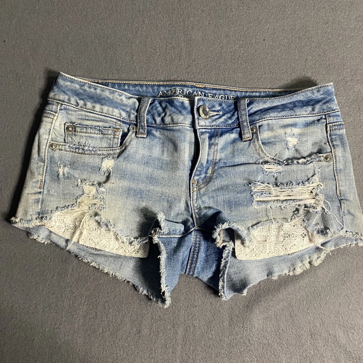Womens jean shop shorts american eagle
