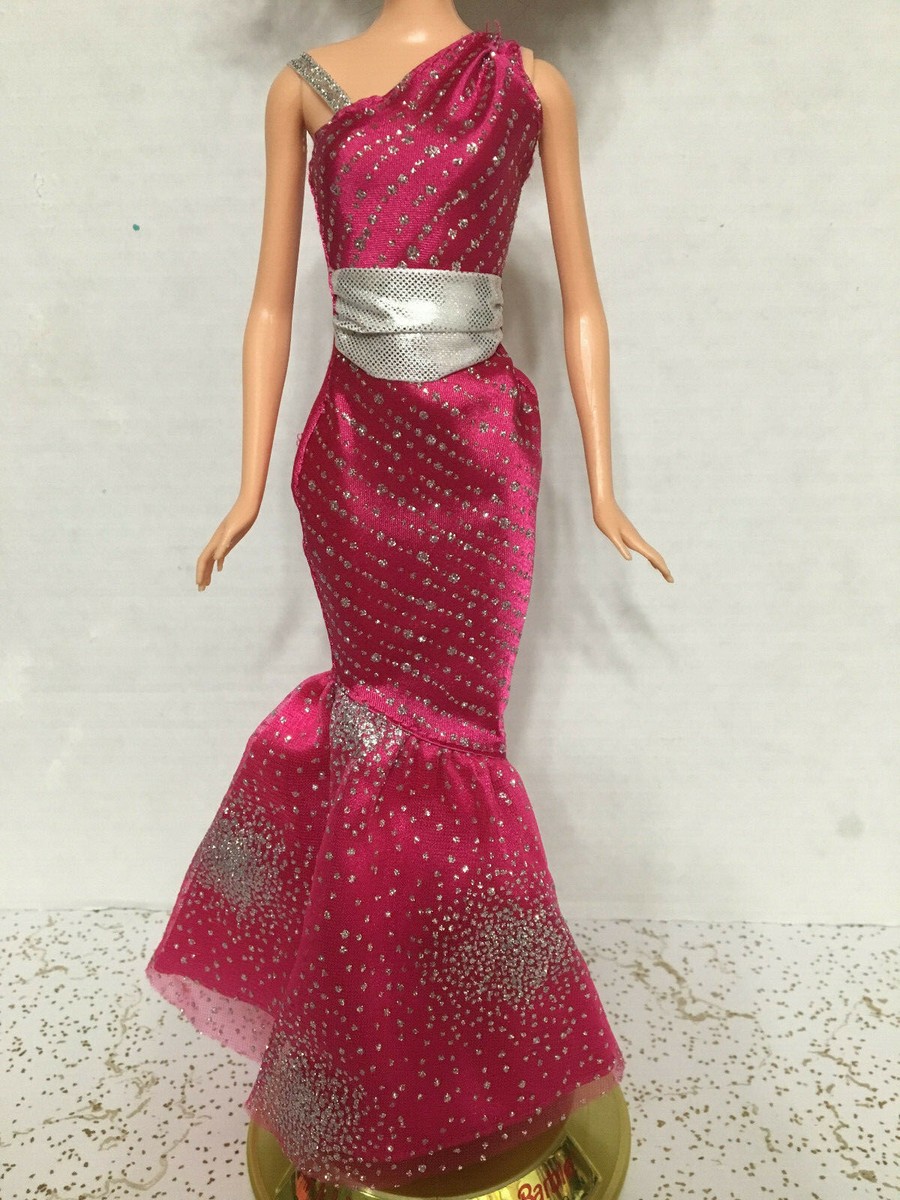 Barbie Doll Fashionistas Model Dazzle Sparkle Ruffle Pink Party